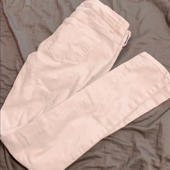 White Ripped Jeans - Picture 3 of 3